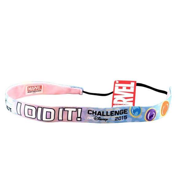 2015 Disney runDisney Avengers Inaugural Infinity Gauntlet I Did It Sweaty Bands - Picture 1 of 1